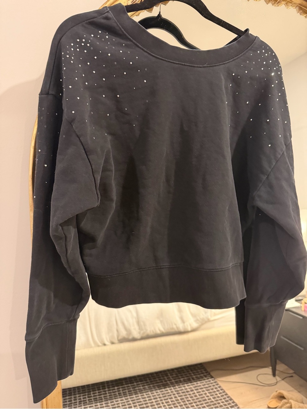 Boss Black Sweatshirt with Orange Logo